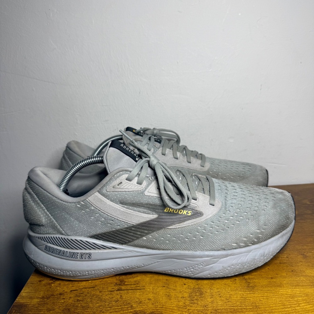 Brooks Adrenaline GTS 24 Running Shoes Mens Size 11.5 Grey 1104371D084
